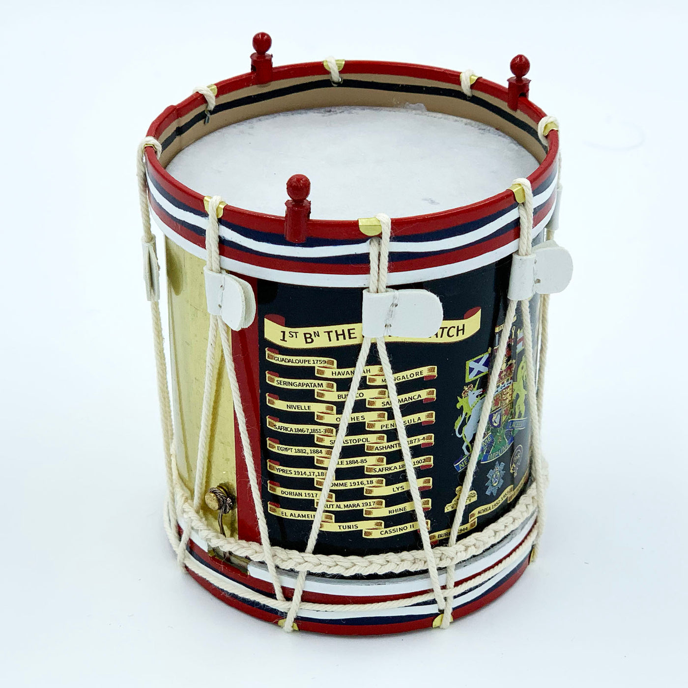 Black Watch miniature drum