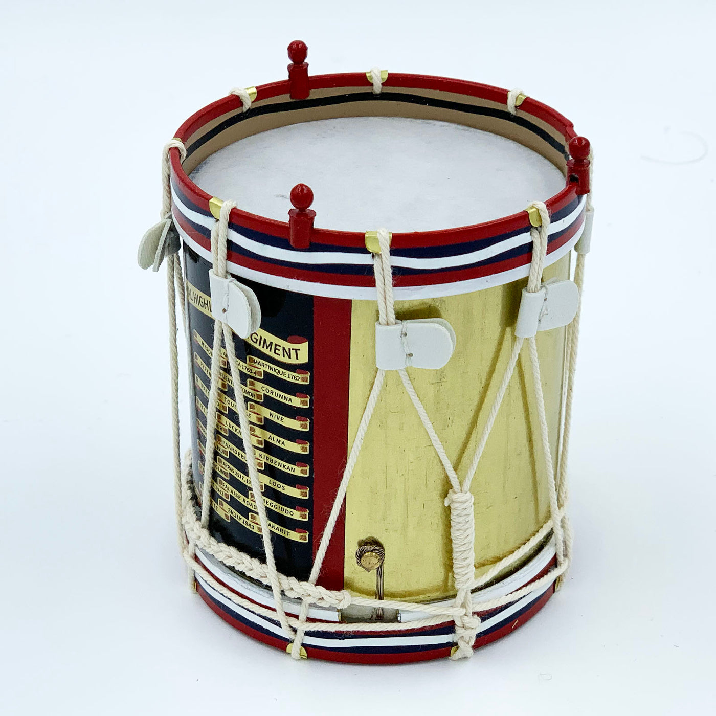 Black Watch miniature drum