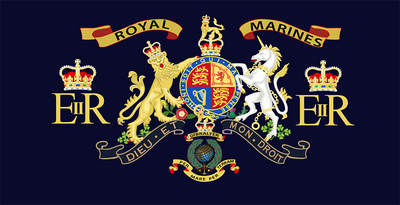 Royal Marines Drum Emblazon